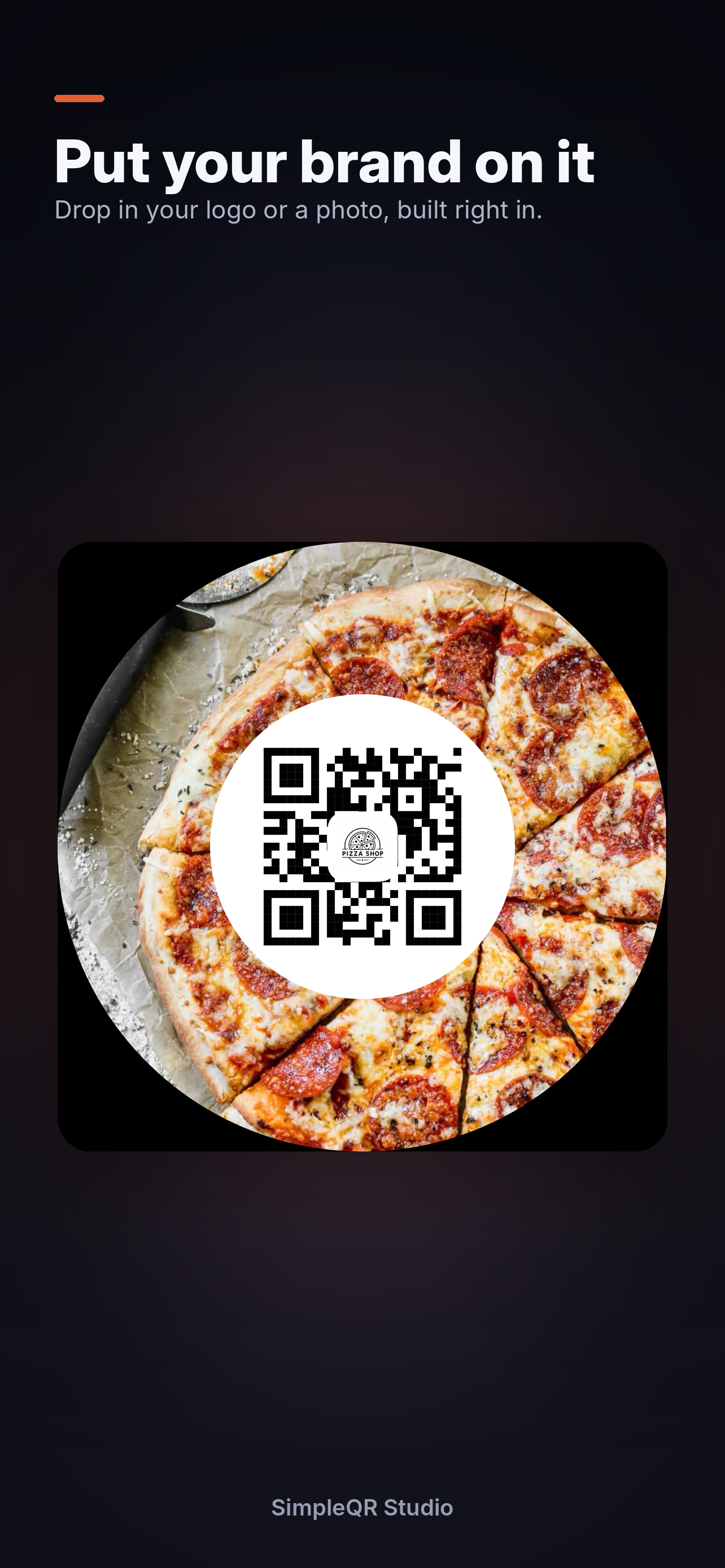 Add your logo to a QR code