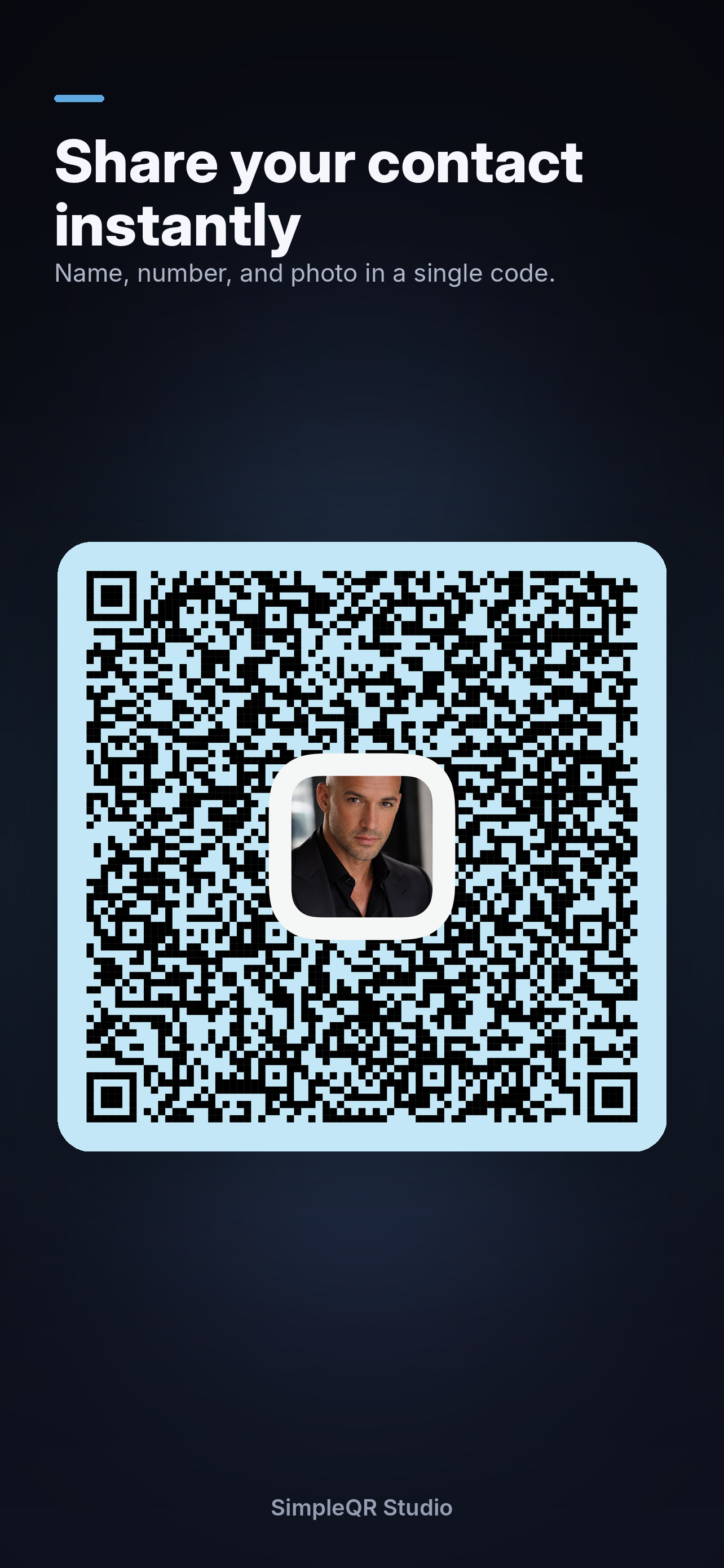 Share your contact instantly